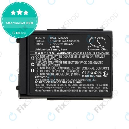 Baterie pentru Alcatel Mobile 300, 400 Dect, Mobile Reflexes 300, 400, 800mAh, Li-Ion, 3.7V, 3BN66305AAAA000828, HQ