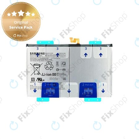 Samsung Galaxy Tab S9 FE+ X610, X616B, Tab S9+ X810, X816B - Baterie EB-BX818ABY 10090mAh - GH82-31907A Genuine Service Pack