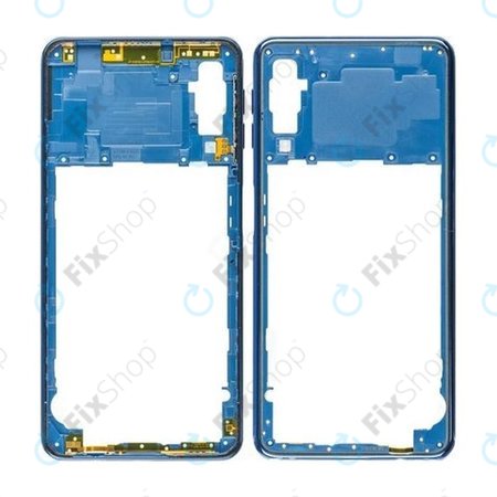 Samsung Galaxy A7 A750F (2018) - Ramă Mijlocie (Blue) - GH98-43585D Genuine Service Pack