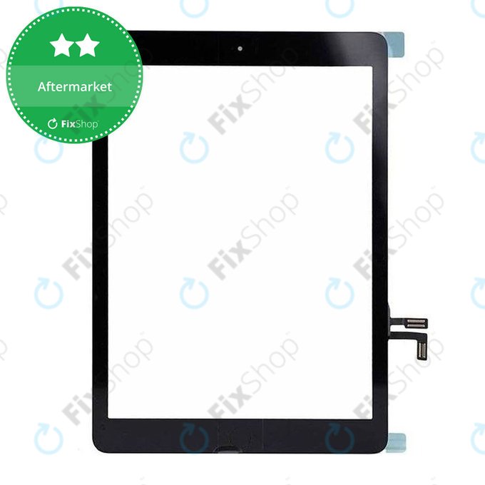 Apple iPad Air - Sticlă Tactilă + Buton Acasă (Black)