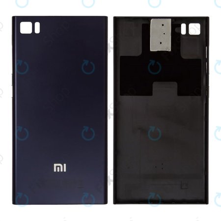 Xiaomi Mi3 - Carcasă Baterie (Black)