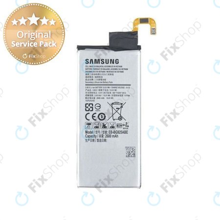 Samsung Galaxy S6 Edge G925F - Baterie EB-BG925ABE 2600mAh - GH43-04420A, GH43-04420B Genuine Service Pack