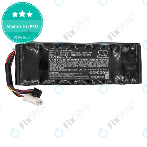 Baterie pentru Robomow, Wolf Garten, Cub Cadet, 6000mAh, LiFePO4, 25.6V, MRK6103A, HQ