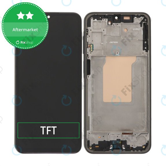 Samsung Galaxy A26 A266E - Ecran LCD + Sticlă Tactilă + Ramă (Black) TFT