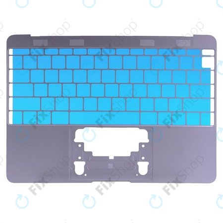 Apple MacBook 12" A1534 (Early 2015) - Superior Ramă Tastatură US (Space Gray)