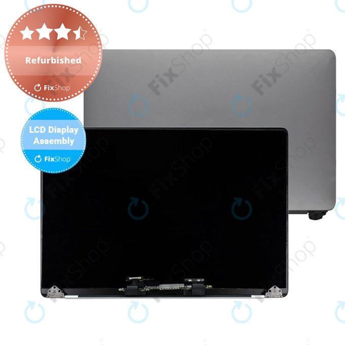 Apple MacBook Pro 15" A1707 (Late 2016 - Mid 2017) - Ecran LCD + Sticlă Frontală + Carcasă Spate (Space Gray) Refurbished