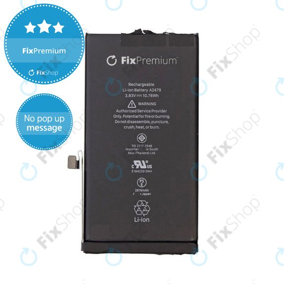 Baterie pentru iPhone 12, 12 Pro, 2815mAh, DIAGNOSTIC