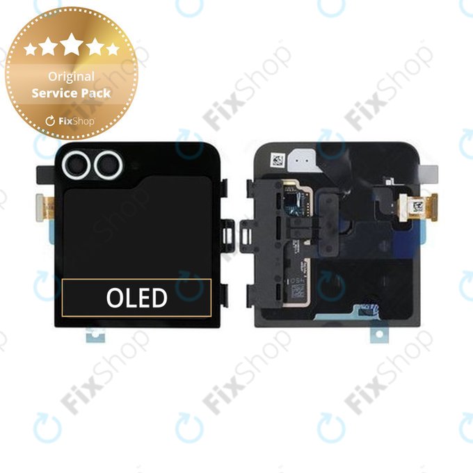 Samsung Galaxy Z Flip 6 F741B - Ecran LCD + Sticlă Tactilă + Ramă (Extern) (Mint) - GH97-30012D Genuine Service Pack