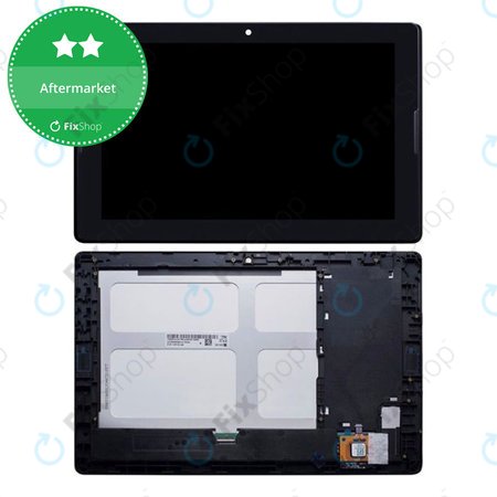 Lenovo IdeaTab A10 - 70 A7600 - Ecran LCD + Sticlă Tactilă + Ramă (Black) TFT