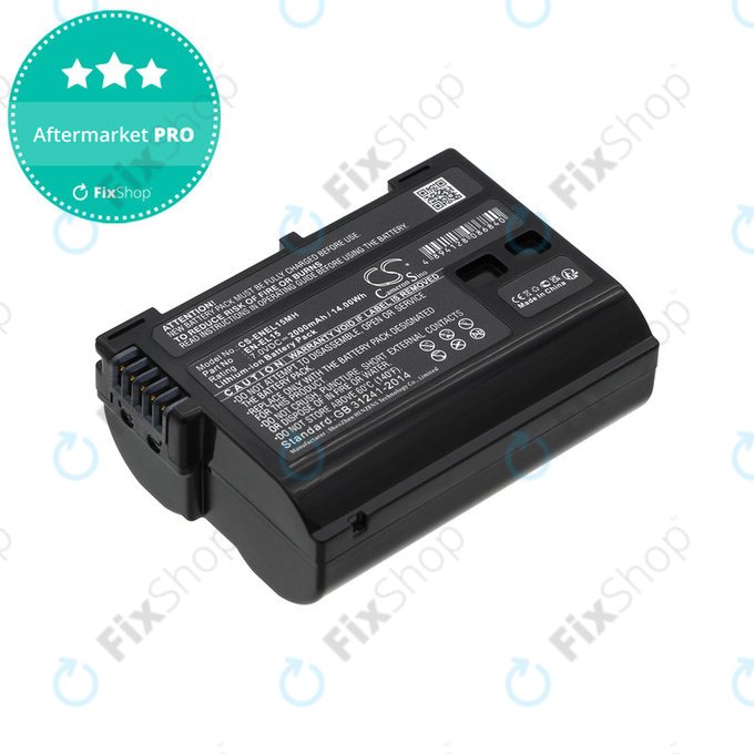 Baterie pentru Nikon D7000, D500, D600, D7200, D7500, Z5, Z6, EN-EL15, Li-ion, 7V, 2000mAh, HQ