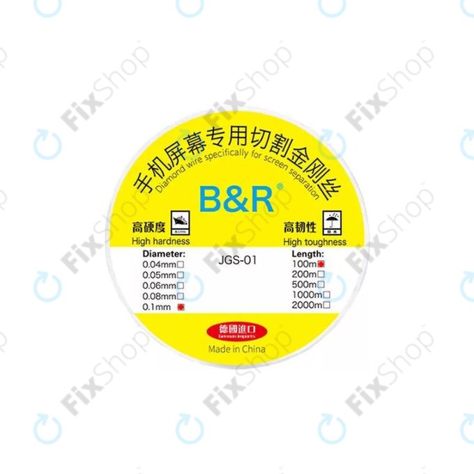 Gold Wire - Sârmă pentru Separarea Ecranelor LCD (0.1mm x 100M)