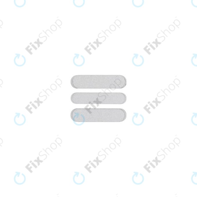 Apple iPad Pro 11.0 (1st Gen 2018), 12.9 (3rd Gen 2018) - Butoane laterale (Silver)