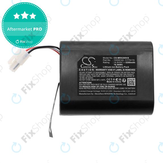 Baterie pentru Miele Scout RX2, RX3, 5200mAh, Li-Ion, 14.8V, 10559142, HQ