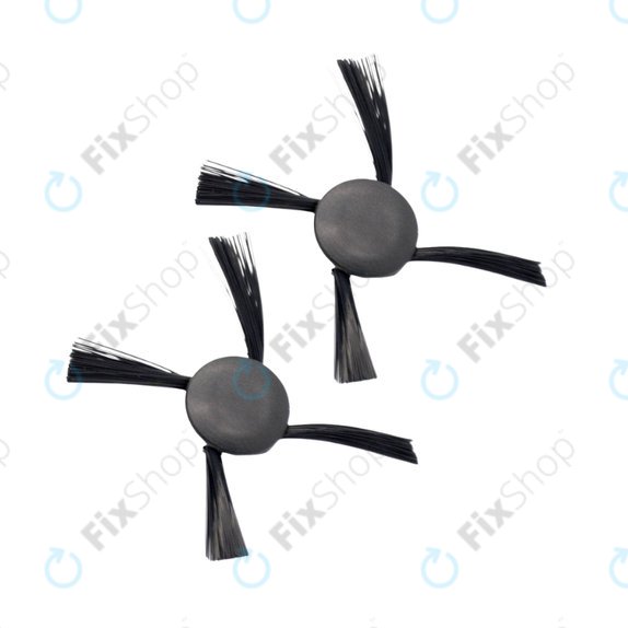 Perie laterală, 2 buc., Negru pentru Vorwerk Kobold VR100, Neato Botvac D3,D4, D5, D6, D7, D8, D9, D10