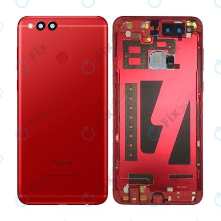 Huawei Honor 7X - Carcasă Baterie (ro?u) - 02351UST