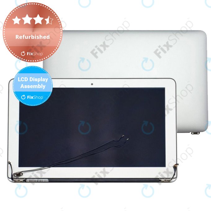 Apple MacBook Air 11" A1465 (Mid 2013 - Early 2015) - Ecran LCD + Sticlă Frontală + Carcasă Spate Refurbished