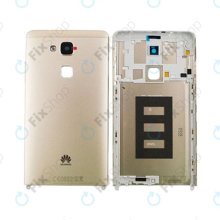 Huawei Mate 7 - Carcasă Baterie (Amber Gold) - 02350CXK