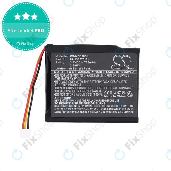 Baterie pentru Motorola CS3070, CS3300, Zebra CS3070, 700mAh, Li-Ion, 3.7V, 82-133770-01, HQ