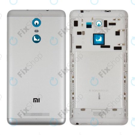 Xiaomi Redmi Note 3 - Carcasă Baterie (Silver)