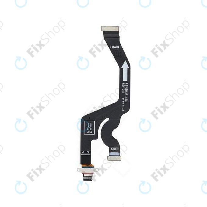 Samsung Galaxy S25 Edge - Conector de Încărcare + Cablu Flex - GH82-37226A Genuine Service Pack