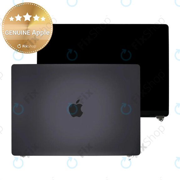 Display LCD pentru MacBook Pro 16", A3403 (2024), cu sticlă frontală și capac, Space Black, 661-42325, Genuine Apple
