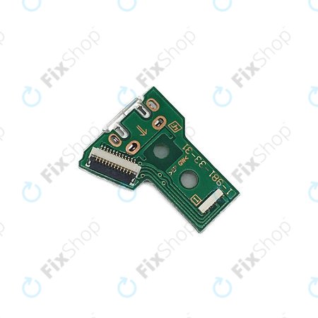 Sony Playstation 4 Slim, Pro - Conector de Încărcare Placă PCB pentru DualShock 4 V2 (CUH-ZCT2)