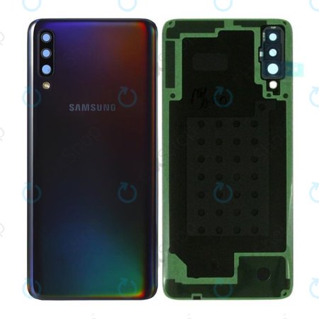 Samsung Galaxy A70 A705F - Carcasă Baterie (Black) - GH82-19796A, GH82-19467A Genuine Service Pack