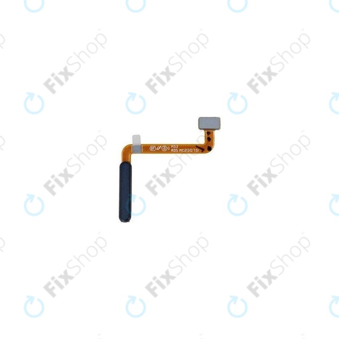 Samsung Galaxy M53 5G M536B - Senzor de Amprentă Deget + Cablu Flex (Blue) - GH96-15110A Genuine Service Pack