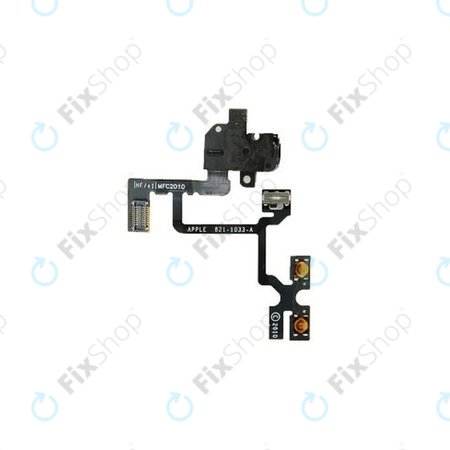 Apple iPhone 4 - Cablu Flex pentru Butoanele Volum (Black)