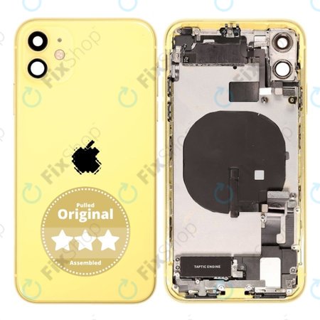 Apple iPhone 11 - Carcasă Spate (Yellow) Pulled