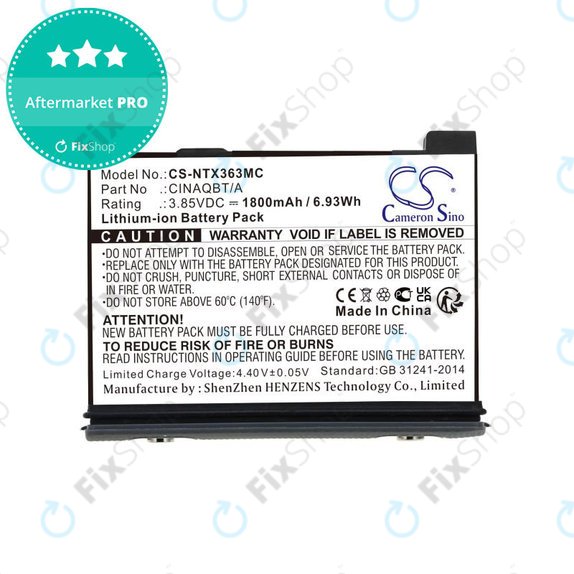 Baterie pentru Insta360 One X3, 1800mAh, Li-Ion, 3.85V, CINAQBT/A, HQ