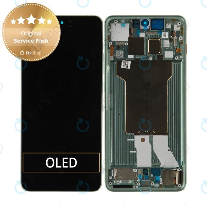 Ecran pentru Motorola Edge 70, Sticlă tactilă cu ramă, Lily Pad, 5D68C31542, Genuine Service Pack