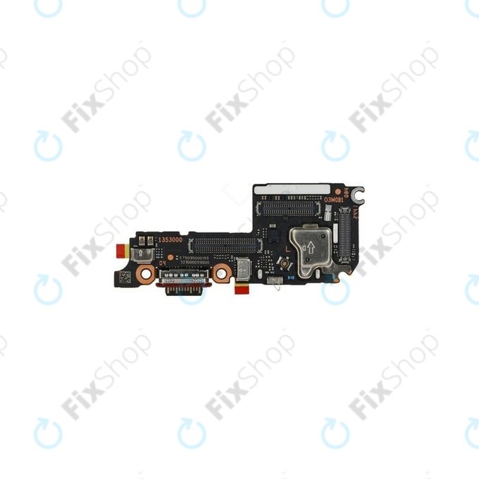 Xiaomi 15 5G - Conector de Încărcare Placă PCB + SIM Cititor - 560065000O300 Genuine Service Pack