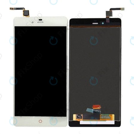 Nubia Z9 Max - Ecran LCD + Sticlă Tactilă (White) TFT