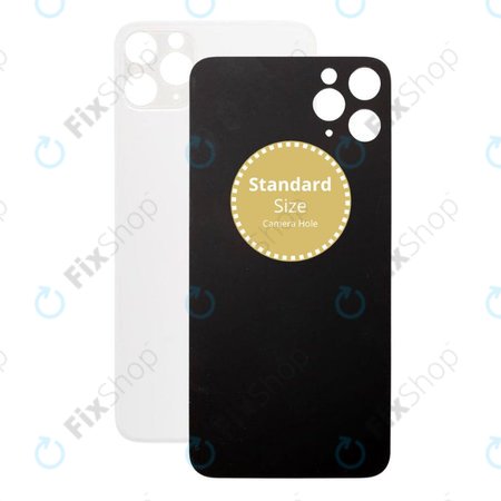 Apple iPhone 11 Pro - Sticlă Carcasă Spate (Silver)