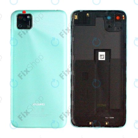 Huawei Y5p - Carcasă Baterie + Sticlă Cameră Spate (Mint Green) - 97070XVF Genuine Service Pack