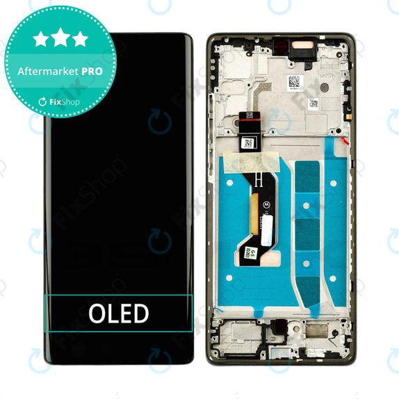 Motorola Moto G85 5G XT2427-3 - Ecran LCD + Sticlă Tactilă + Ramă (Cobalt Blue) OLED