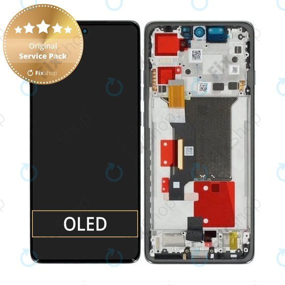 Motorola Edge 60 Pro - Ecran LCD + Sticlă Tactilă + Ramă (Shadow) - 5D68C30045 Genuine Service Pack
