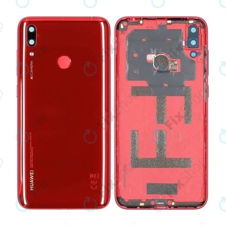 Huawei Y7 (2019) - Carcasă Baterie (Coral Red) - 02352KKL Genuine Service Pack