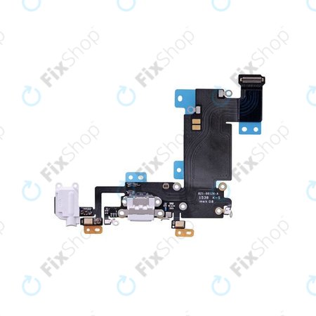 Apple iPhone 6S Plus - Conector de Încărcare + Cablu Flex (White)