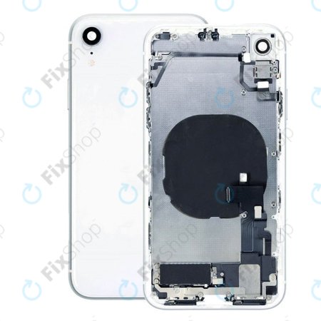 Apple iPhone XR - Carcasă Spate cu Piese Mici (White)