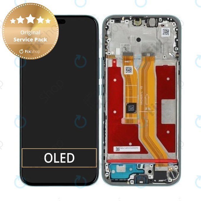 Honor 400 Lite - Ecran LCD + Sticlă Tactilă + Ramă (Marrs Green) - 0235ANTH Genuine Service Pack