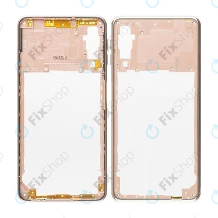 Samsung Galaxy A7 A750F (2018) - Ramă Mijlocie (Champagne Gold) - GH98-43585C Genuine Service Pack