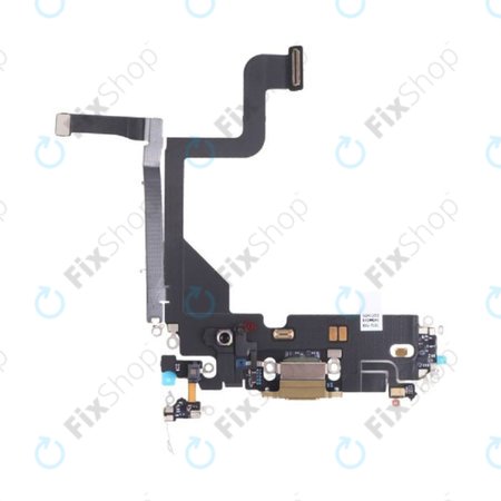 Apple iPhone 13 Pro - Conector de Încărcare + Cablu Flex (Gold)