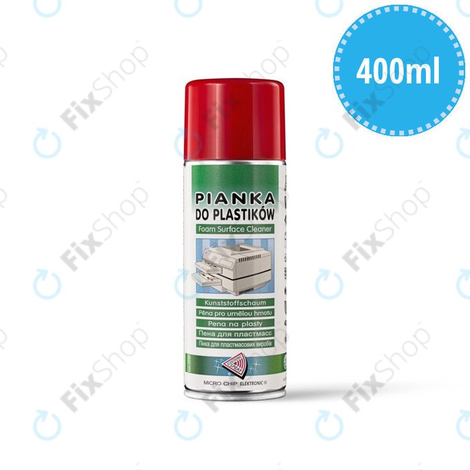 Spumă pentru curățarea plasticului, 400 ml, spray