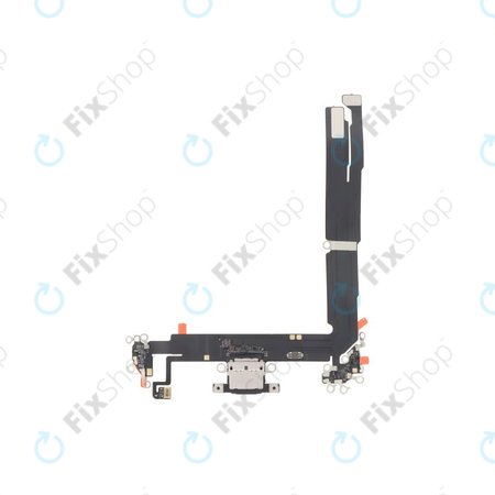 Apple iPhone 16 Plus - Conector de Încărcare + Cablu Flex (Black)