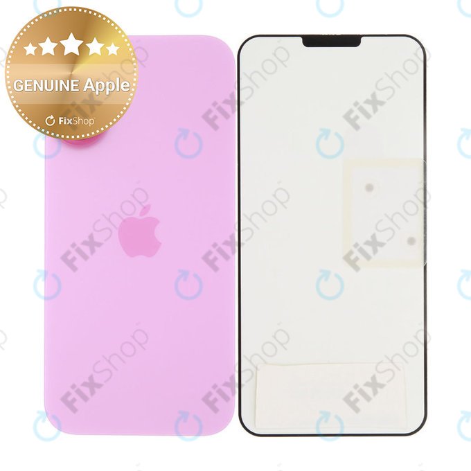 Sticlă Carcasă Spate pentru iPhone 16 | Pink | 661-44803 | Genuine Apple