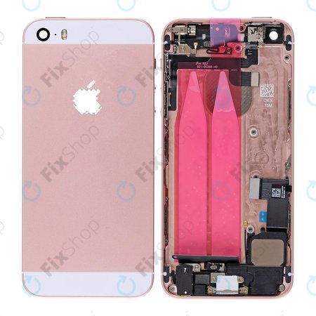 Apple iPhone SE - Carcasă Spate cu Piese Mici (Rose Gold)