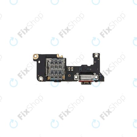 Port de încărcare cu cititor SIM și placă pentru Xiaomi 15T 5G, 5600040O12A00, Genuine Service Pack