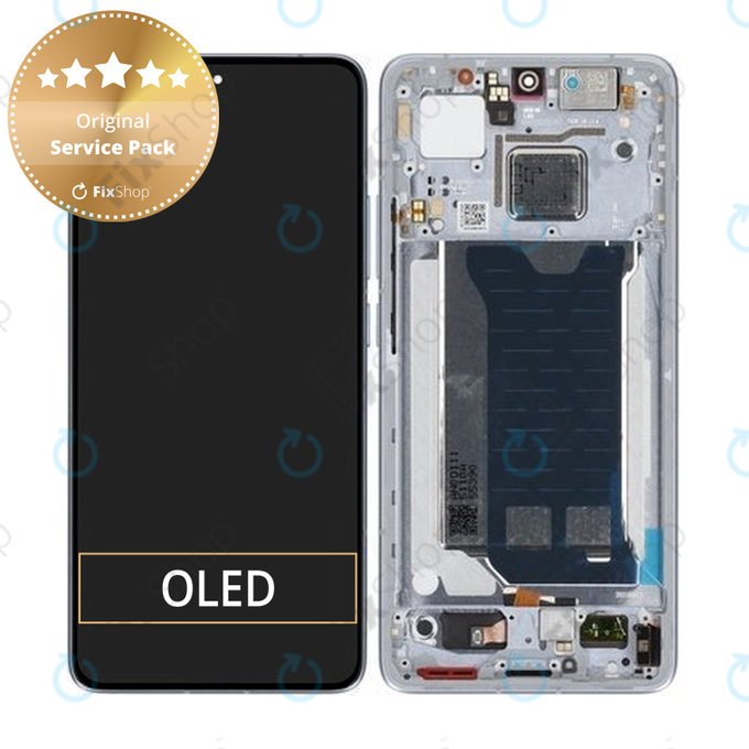 Xiaomi Poco F7 Pro 5G - Ecran LCD + Sticlă Tactilă + Ramă (Blue) - 56002100O1100 Genuine Service Pack